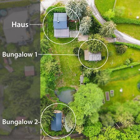 Waldfrieden Bungalow Garnsdorf Bagian luar foto