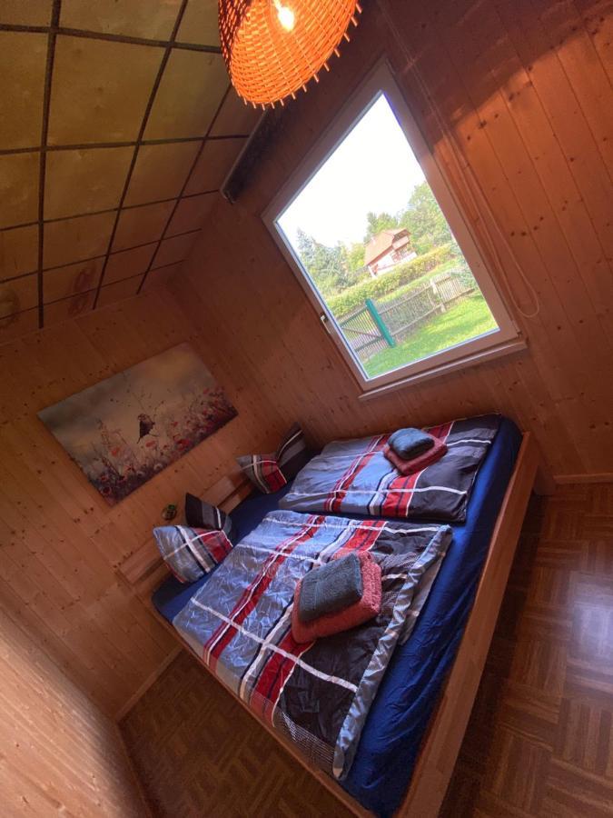Waldfrieden Bungalow Garnsdorf Bagian luar foto