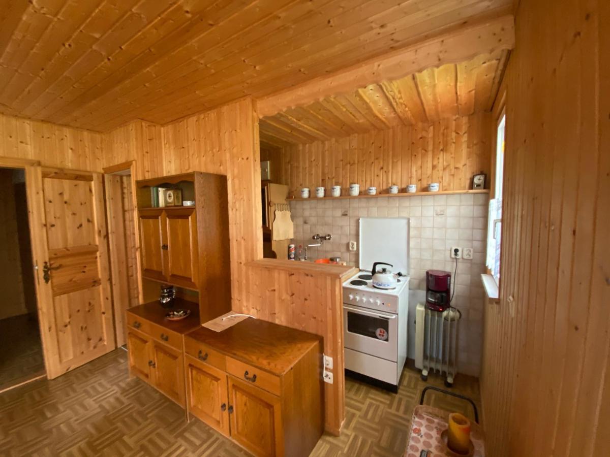 Waldfrieden Bungalow Garnsdorf Bagian luar foto