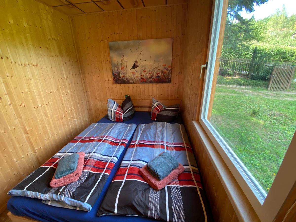 Waldfrieden Bungalow Garnsdorf Bagian luar foto