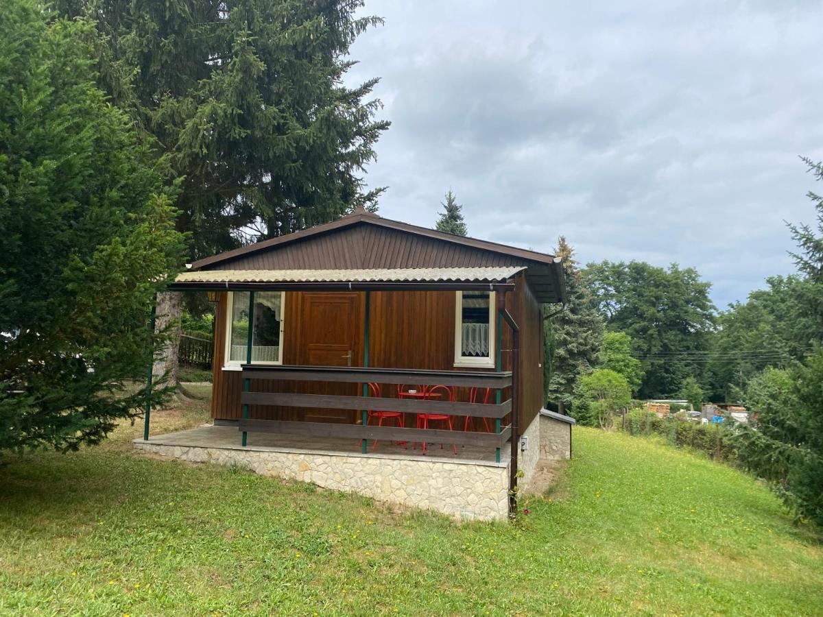 Waldfrieden Bungalow Garnsdorf Bagian luar foto