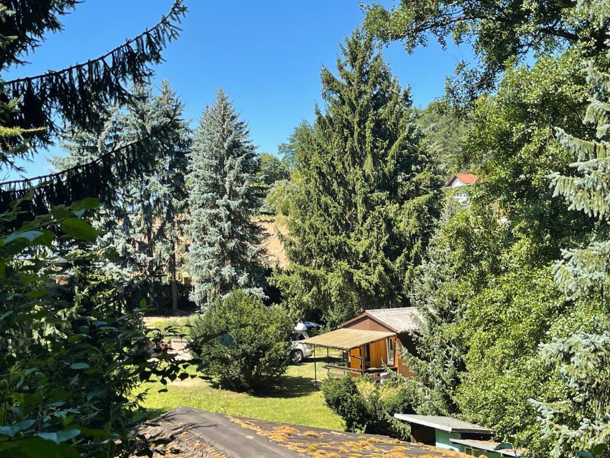 Waldfrieden Bungalow Garnsdorf Bagian luar foto