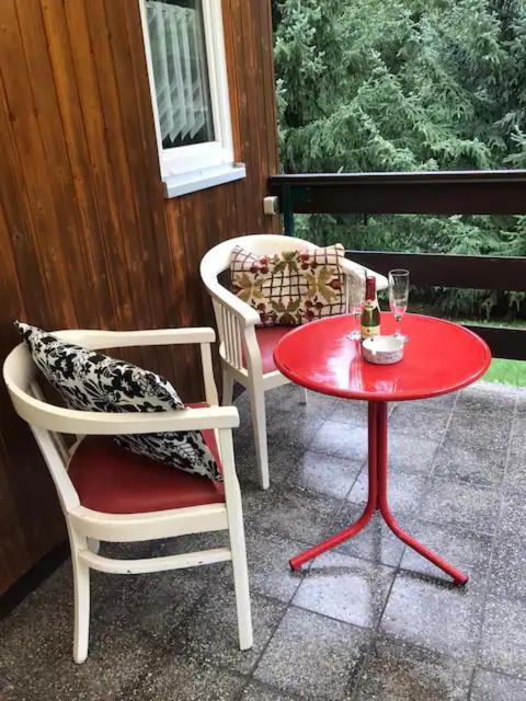 Waldfrieden Bungalow Garnsdorf Bagian luar foto
